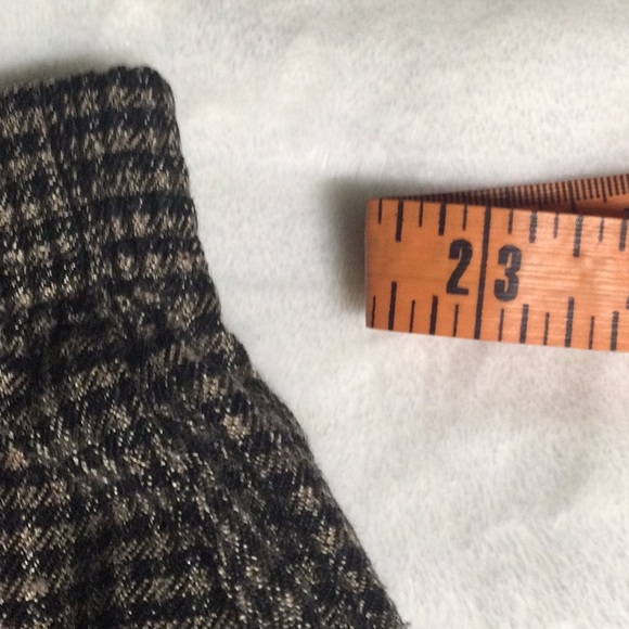 BRIGGS New York Tan snd Black Checkered pants with elastic waist band - Picture 8 of 16